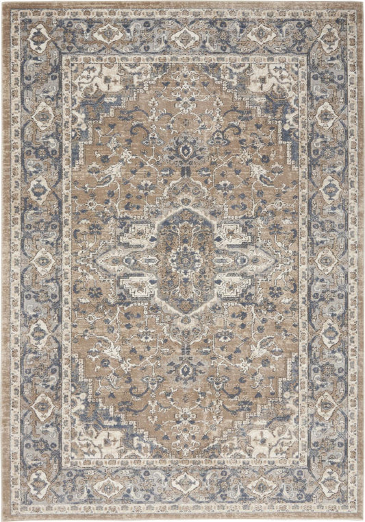 The Genevieve Turkish Loomed Floral Medallion Rug