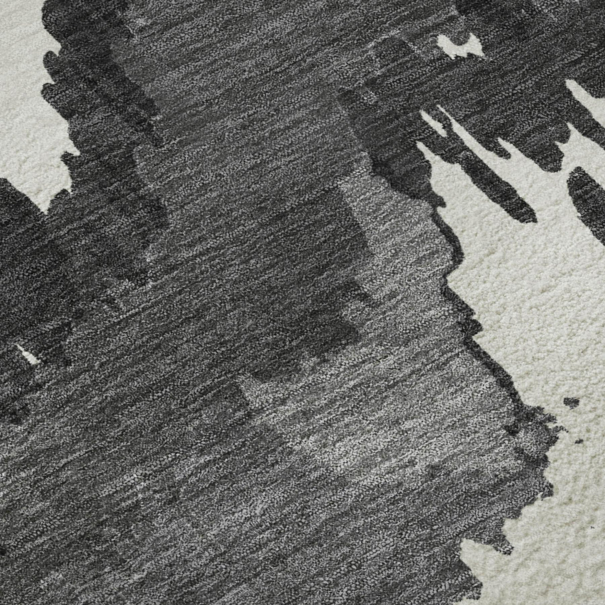 The Knox Washable Abstract Monochrome Rug
