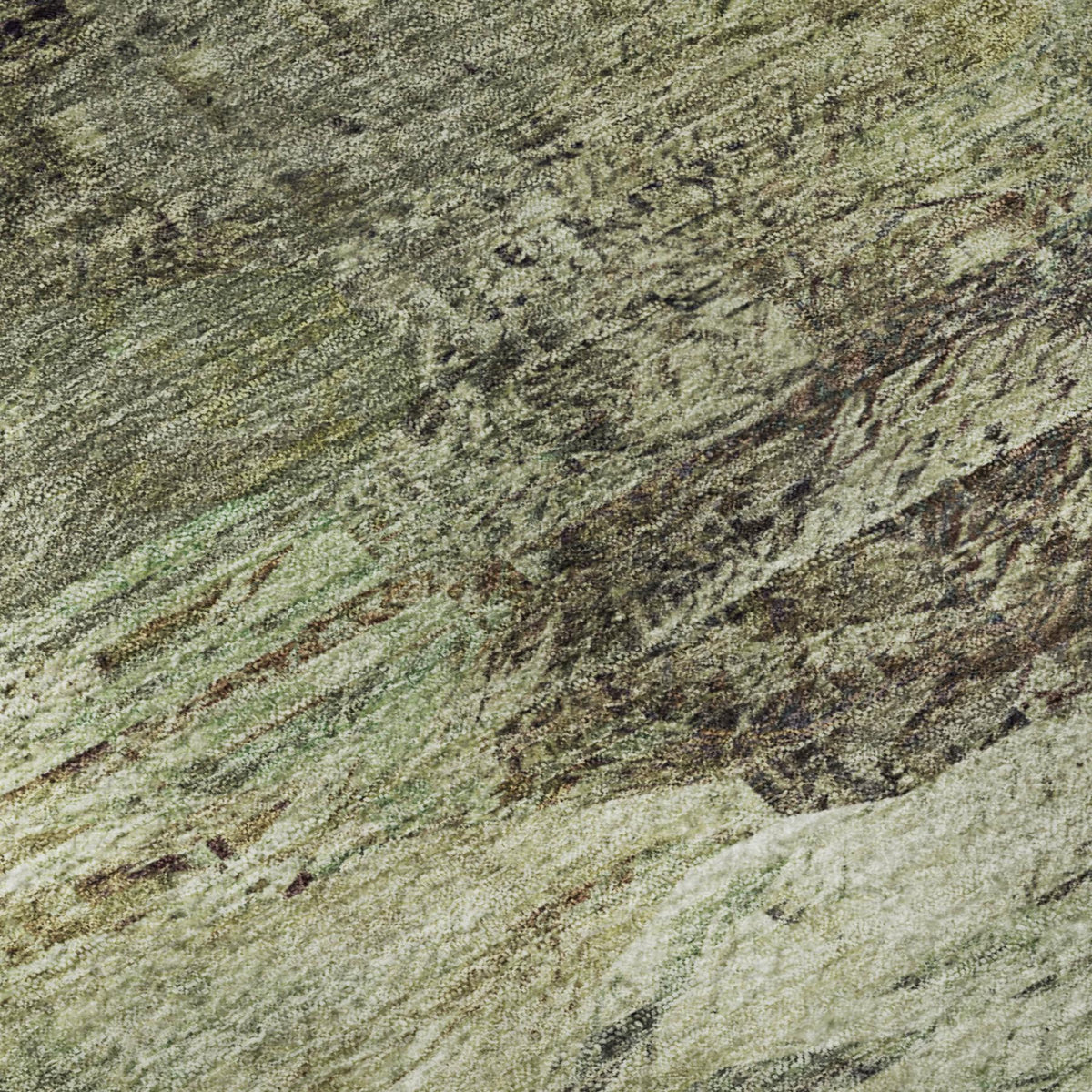 The Rowan Washable Abstract Earth Rug