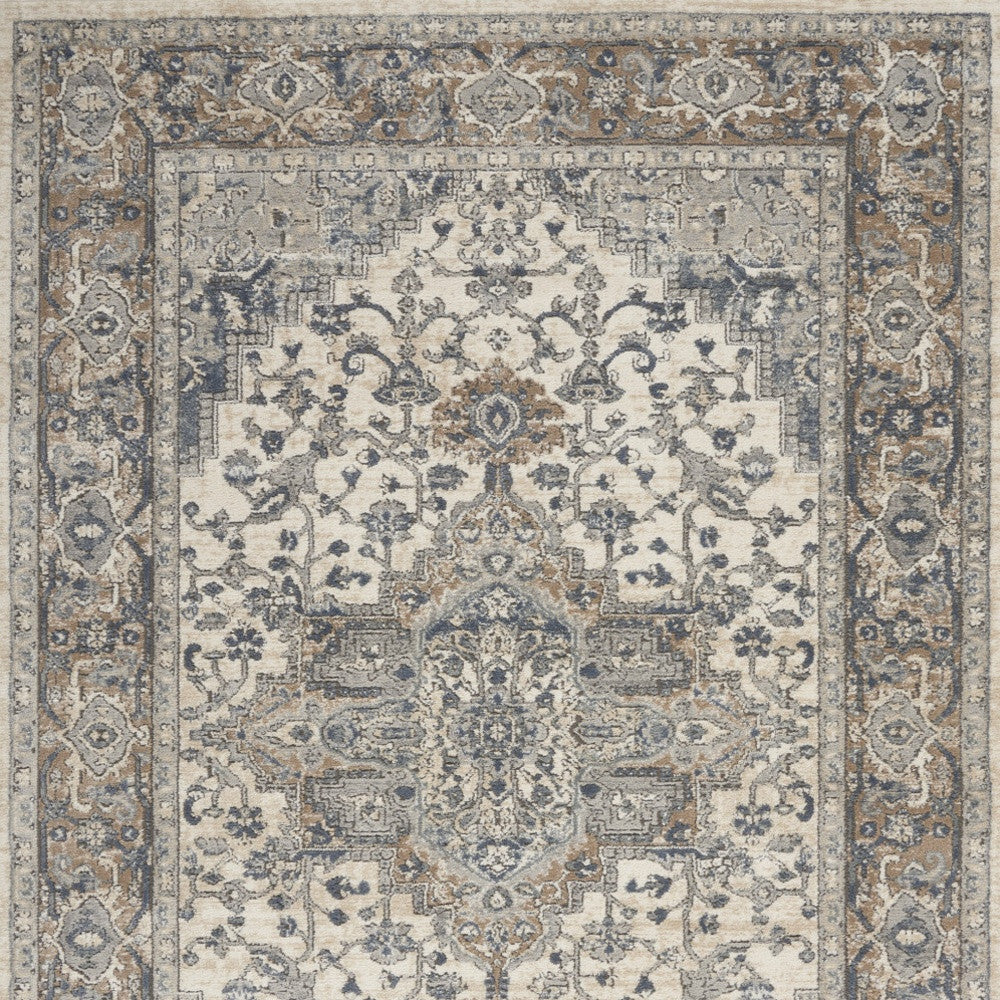The Celine Heritage Medallion Area Rug