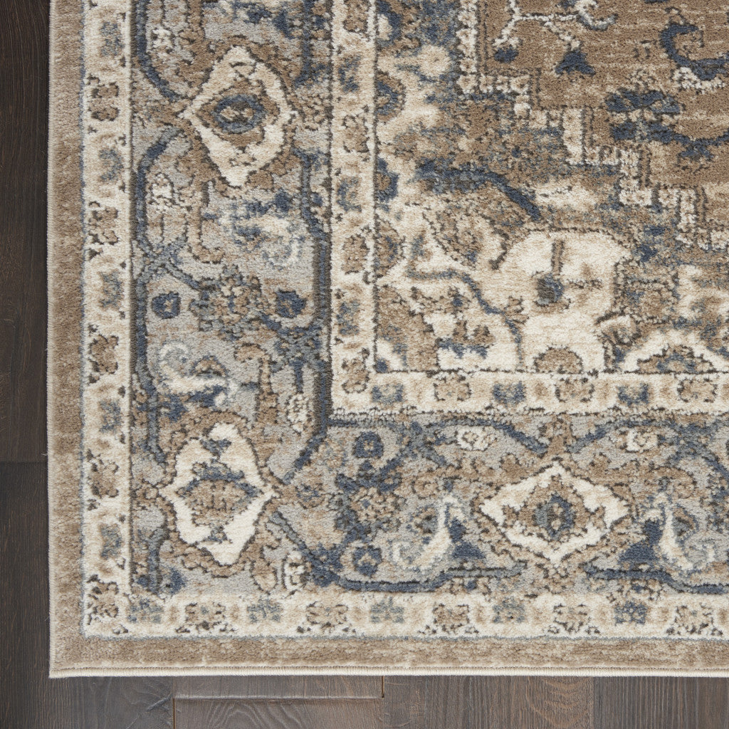 The Genevieve Turkish Loomed Floral Medallion Rug