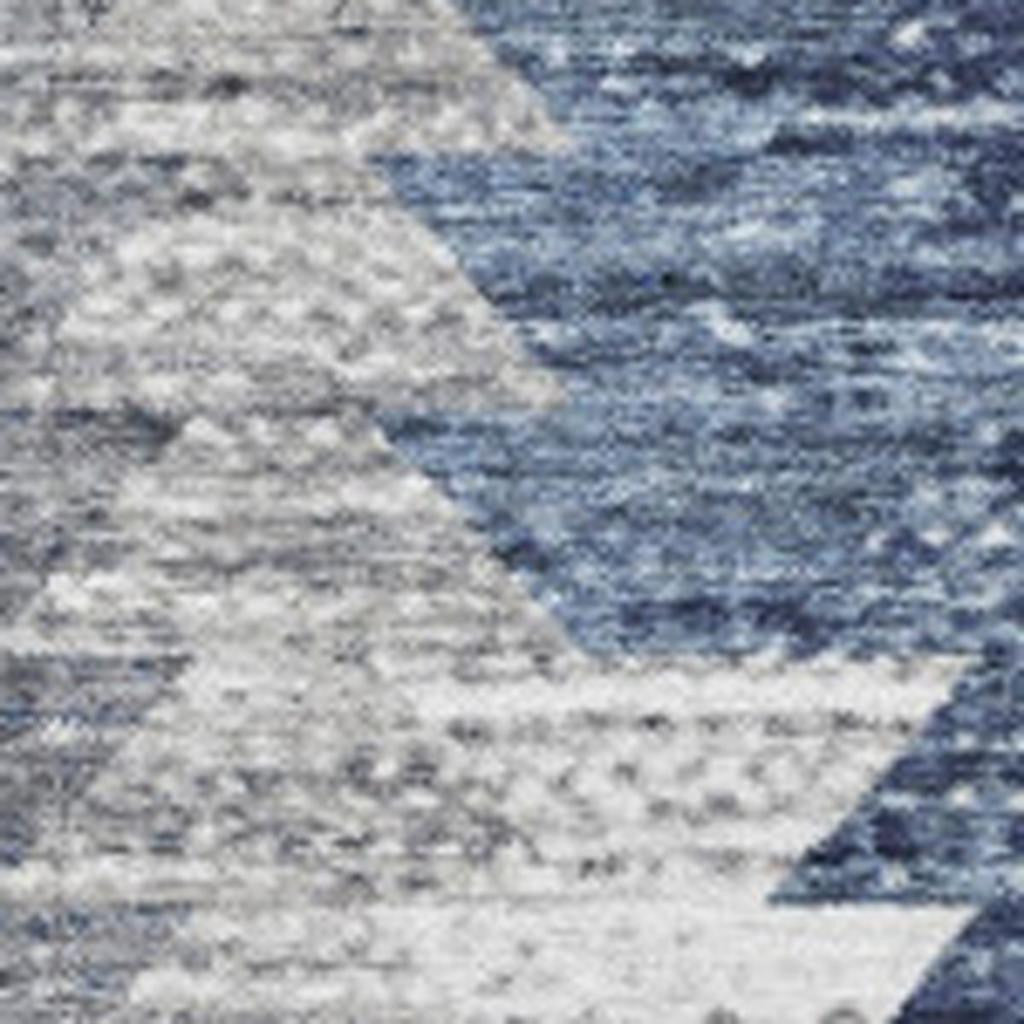The Beckett Washable Geometric Coastal Rug