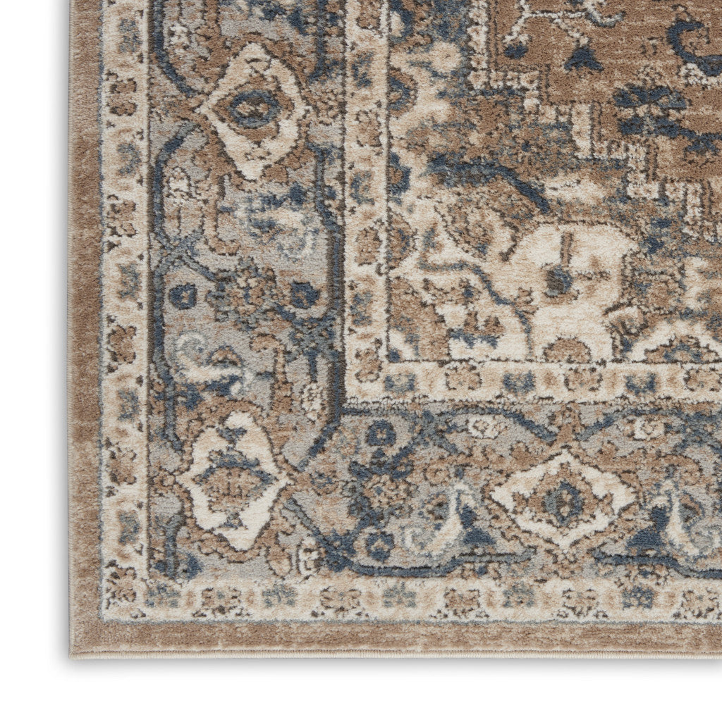 The Genevieve Turkish Loomed Floral Medallion Rug