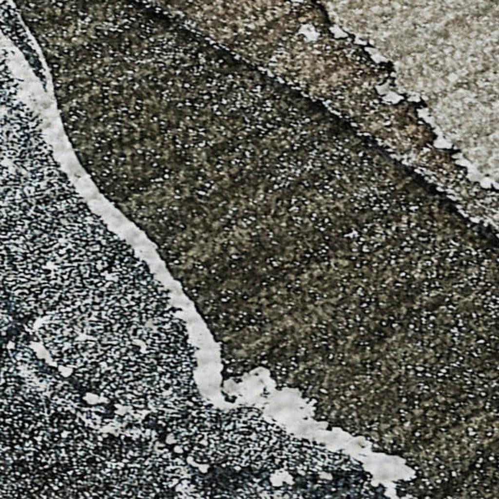 The Terran Washable Abstract Terracotta Rug