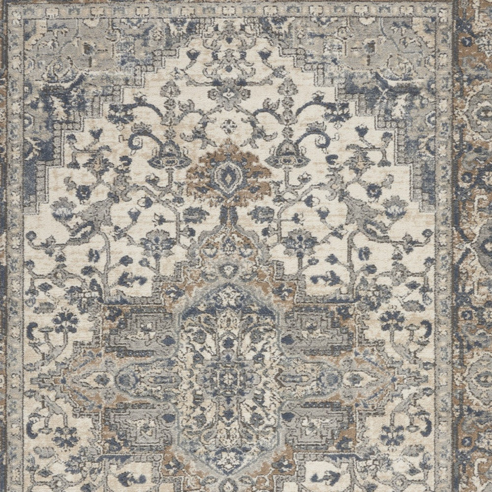 The Celine Heritage Medallion Area Rug