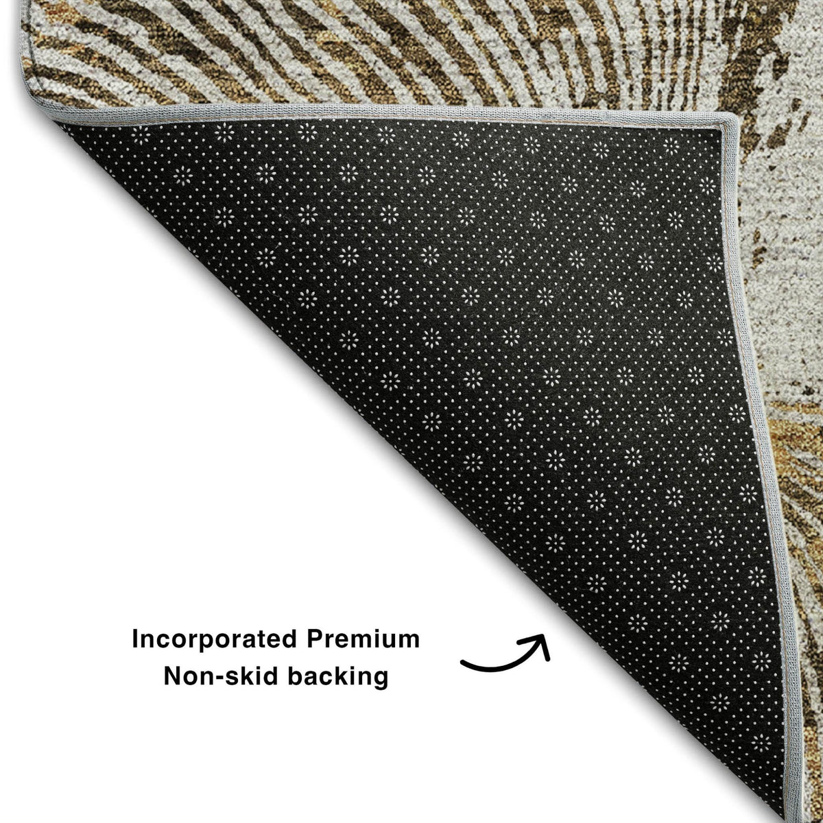The Calder Washable Organic Grain Area Rug
