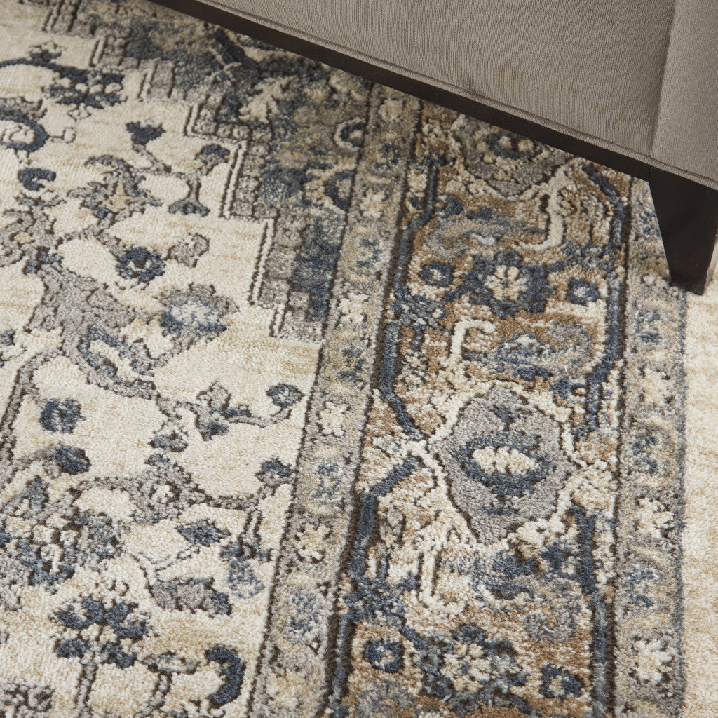The Celine Heritage Medallion Area Rug