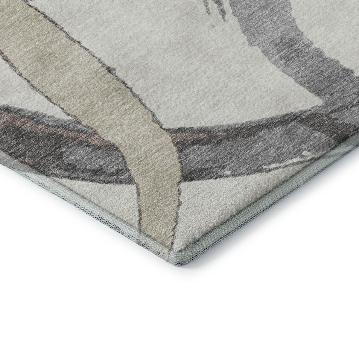The Kinsley Washable Abstract Neutral Rug
