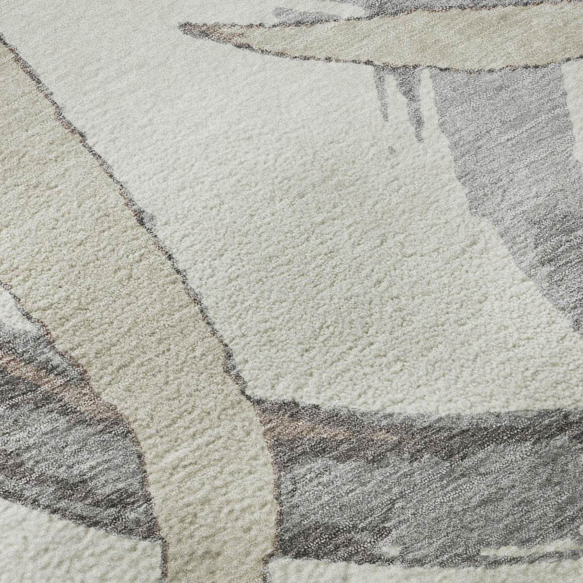 The Kinsley Washable Abstract Neutral Rug