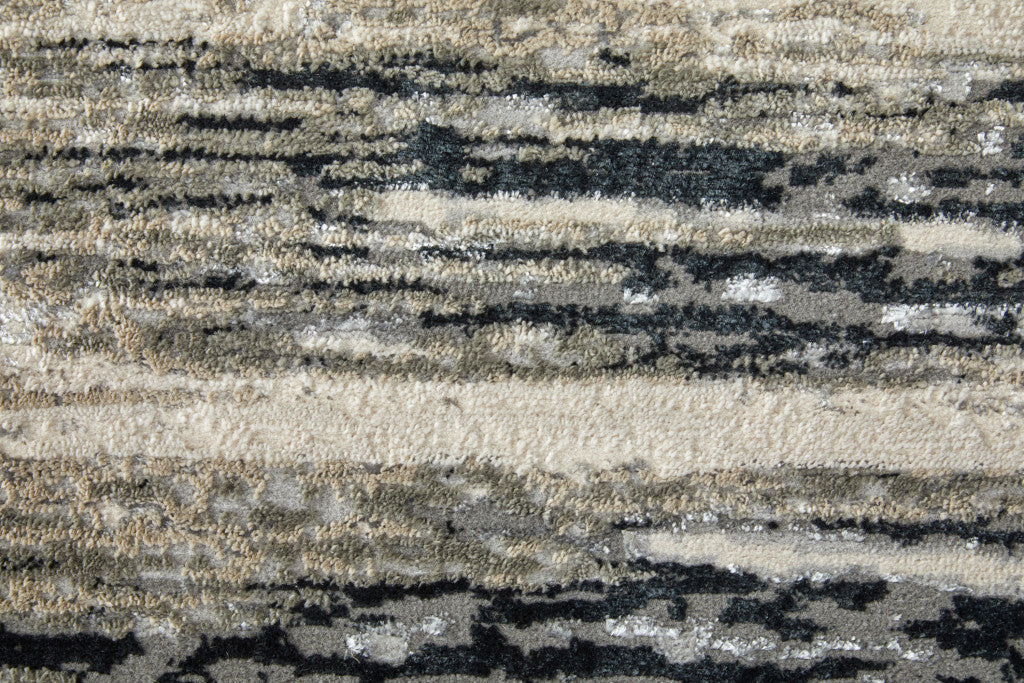 The Soren Distressed Abstract Area Rug