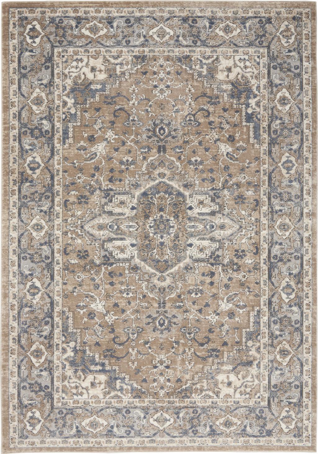 The Genevieve Turkish Loomed Floral Medallion Rug