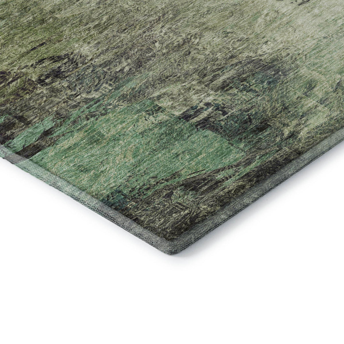 The Rowan Washable Abstract Earth Rug