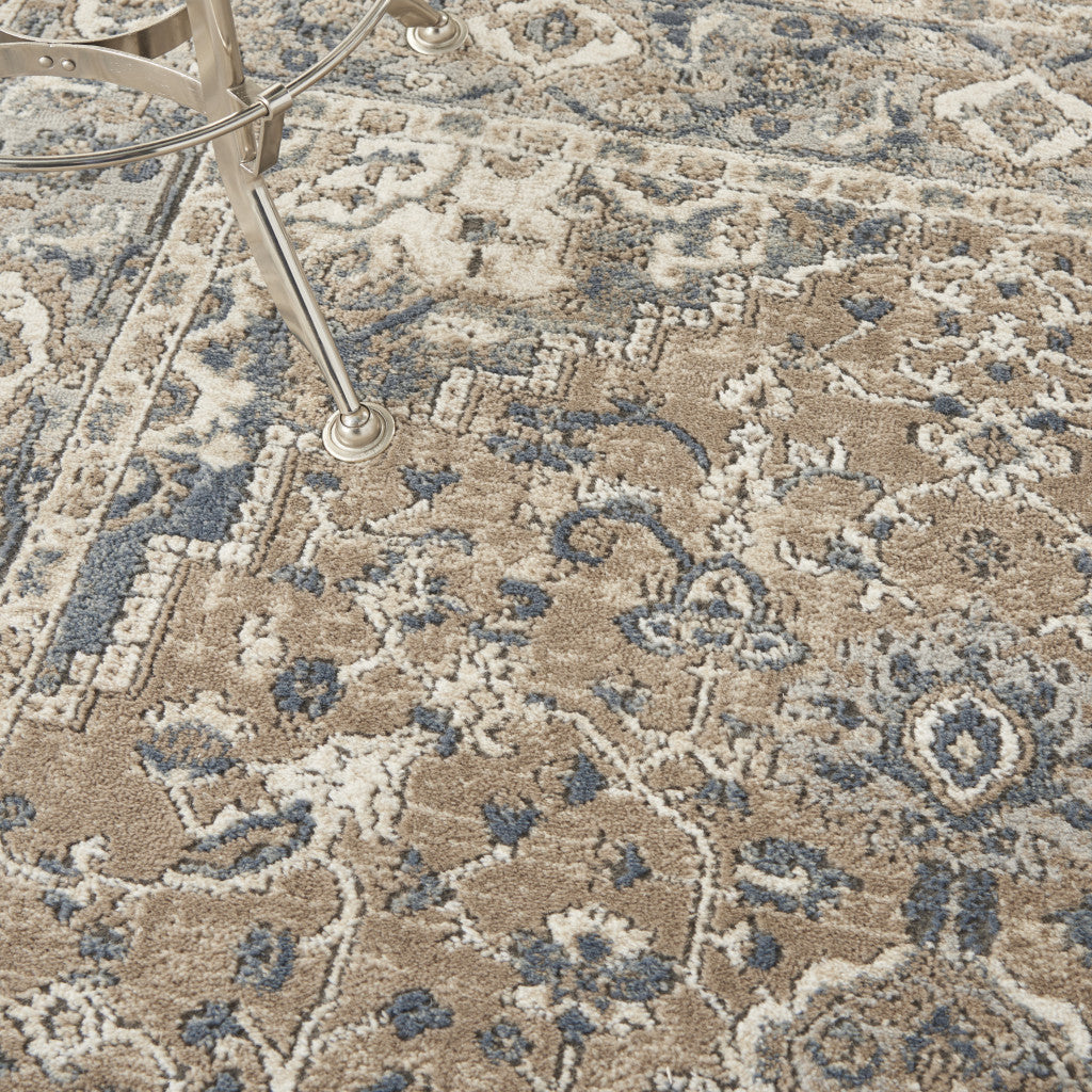 The Genevieve Turkish Loomed Floral Medallion Rug